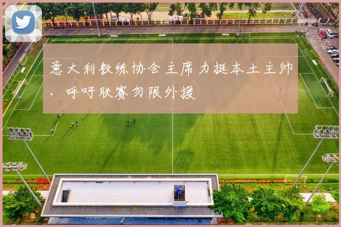 意大利教练协会主席力挺本土主帅，呼吁联赛勿限外援